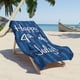 thumbnail image 4 of Microfiber Beach Towel Super Colorful Bath Towel Sandproof Beach Blanket Multi-Purpose Towel For Travel Swimming Pool 30x60 Inch, 4 of 6