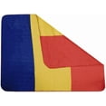 thumbnail image 2 of Blanket Fleece Throw National Flag Romania 50"X60" New With Protective Sleeve, 2 of 3