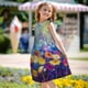 thumbnail image 5 of Fotbe Spring Flower Seasonal Vestido de Dormir para Niñas de 3 a 10 Años, Mangas Cortas, Estilo Princesa, Pijama Camisón con Mangas Voladas-X-Large, 5 of 6