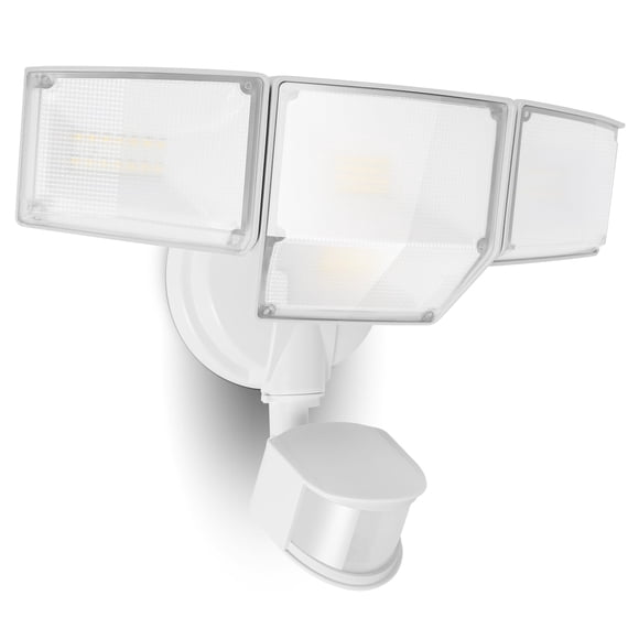 Luces de seguridad LED LUTEC 80W 9000LM con sensor de movimiento IP65