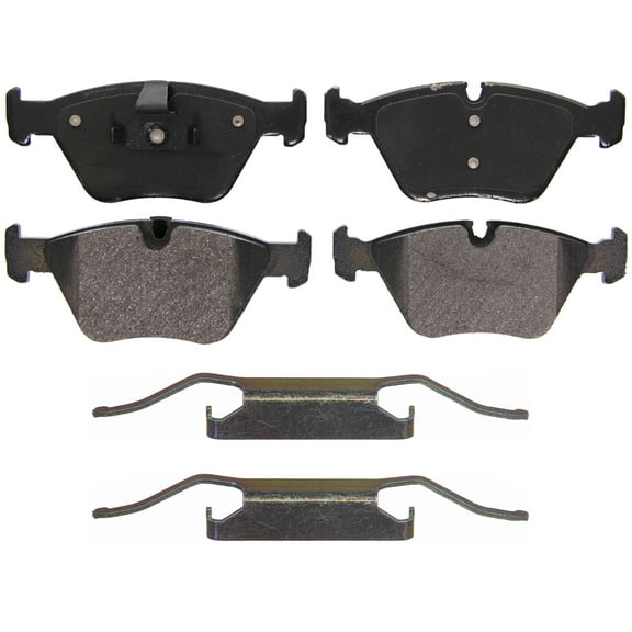 Wagner QuickStop ZX946 Semi-Metallic Disc Brake Pad Set Fits select: 2004-2010 BMW X3, 2001-2006 BMW 330