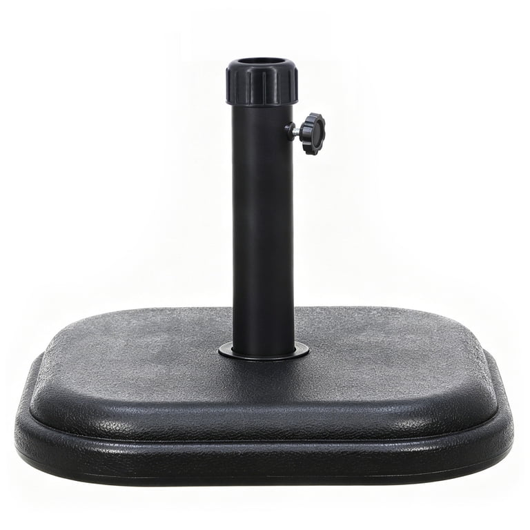 90 lb patio umbrella stand Tough As Nails 90lb Water Filled Base With Built In Ice Cooler 3 In 1 Outdoor Table With Umbrella Hole Fits 1.5 To 1.9 Inch Poles For all hardware included Fillable Umbrella Base 90 LBS