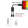 thumbnail image 4 of FVH Micro USB to Dual Ports Micro USB Female Hub Cable For Laptop PC Mouse Flash Disk, 4 of 7