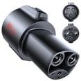 thumbnail image 1 of Adaptador de cargador Ecogenix J1772 a Tesla, 80 A, 250 V, 1 of 8