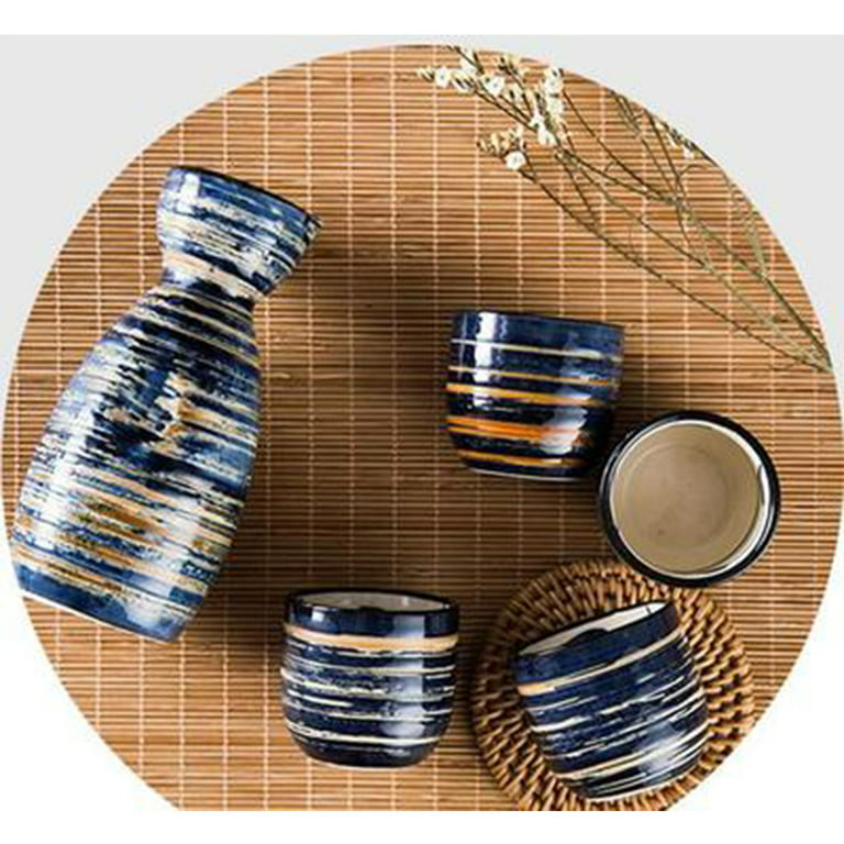 Buy Akari Blue and White Japanese Sake Set at 30% Off – Staunton and Henry