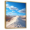 thumbnail image 2 of Designart "Dunes Swaying in the Coastal Wind II" Landscape & Nature Floater Framed Canvas Print, 2 of 7