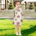 thumbnail image 5 of Girls' long-sleeved dress Starfish Butterfly Girls' A-line dress with ribbed cuffs Soft and comfortable, 5 of 6