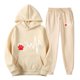 thumbnail image 1 of Puntoco, moda para mujer, abrigo informal deportivo con estampado, pantalones largos, suéter con capucha, tops, conjunto de pantalones, conjunto con capucha de manga larga, liquidación Puntoco Puntoco-3414, 1 of 2