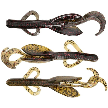 Strike King® KVD Perfect Plastics with Coffee Scent & Salt Game Hawg California Craw Fishing ...