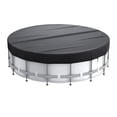 thumbnail image 3 of Couvre-piscine Solaire Ronde pour la Couverture de Natation Extérieure Pliable hors Sol, 3 of 10