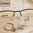 thumbnail image 7 of 10 Pairs Teardrop Screw-in Nose Pads, Air Bag Cushion Glasses Pads, Silicone Anti-Slip Nose Pads for Eyeglass,Clear, 7 of 7