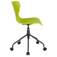 thumbnail image 3 of Brockton Contemporary Design Citrus Green Plastic Task Office Chair, 3 of 4
