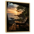 thumbnail image 2 of Designart "Tropical Vibes Beach Photo I" Nautical & Beach Floater Framed Canvas Wall Art, 2 of 7