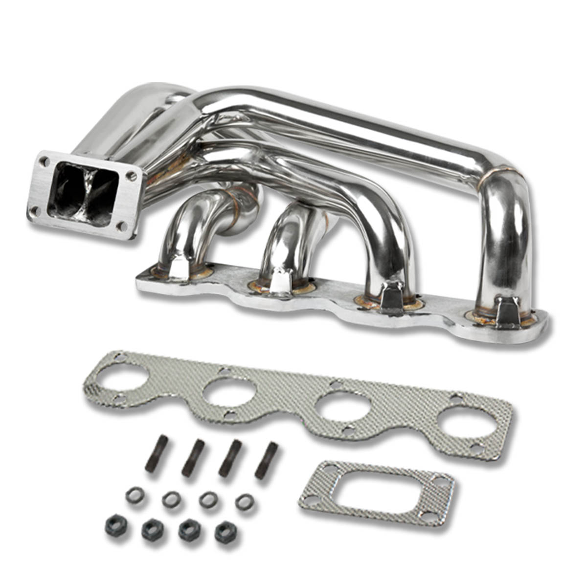 For 1968 to 1971 BMW M10 Engine Stainless Steel T3 Top Mount Turbo