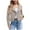 Beige, variant on Women's Suede Moto Jacket Long Sleeve Zip Up Open Front Cropped Coat Outerwear with Pockets Y2K Fall Fashion Outfits