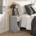 thumbnail image 1 of SoBuy Bedside Table Nightstand Side Table End Table Sofa Table FBT111-HG, 1 of 7