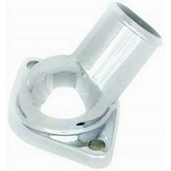 Racing Power Company R9228 45 Chrome Water Neck for Chevy V8