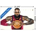 thumbnail image 2 of NBA Cleveland Cavaliers - Lebron James 17 Wall Poster, 14.725" x 22.375", 2 of 5