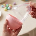 thumbnail image 4 of 10" Easter Egg with Handle Easter Egg Fillers, Reusable Plastic Egg for Gifts and Candy Filling, Easter Home Decor, Spring Holiday Decoration, 4 of 5