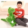 thumbnail image 2 of Muñeco de peluche de dinosaurio de dibujos animados, 40/55/70 cm, muñeco de peluche suave para bebé, tiranosaurio, regalo de cumpleaños y Navidad, 2 of 5