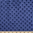 thumbnail image 4 of Minky Dimple Dot 60 Inch Soft Plush Polyester Microfiber Cuddle Fabric By The Yard - For Sewing Apparel, Accessories, Decor, And More (Navy Blue, 10 Yards), 4 of 4