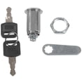 thumbnail image 2 of 4x Cylinder Lock Mailbox Lock Cabinet Lock Furniture Lock With 8 Keys, 2 of 5