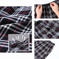 thumbnail image 6 of Xidunhg Men's 3-Pack Woven Pajama Shorts 100% Cotton Plaid Sleep Lounge Shorts with Button Fly M, 6 of 10