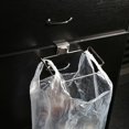 thumbnail image 2 of Keenso Back Door Stainless Steel Trash Bag Hanging Rack Shelf Storage Hook GS, 2 of 8