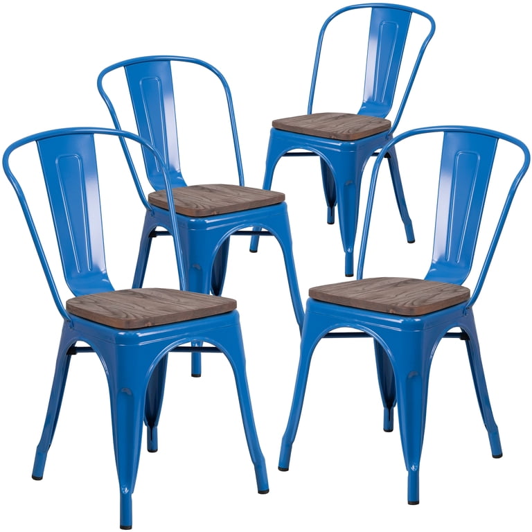 Furniture Limited - Sedia Relax Blu in Tessuto