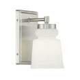 thumbnail image 4 of Trade Winds Faye 1-Light Wall Sconce in Brushed Nickel, 4 of 5