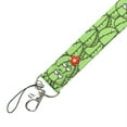 thumbnail image 6 of Anime Source Cartoon Design Cactus With Eyes Green Plant Lanyard Keychain ID Badge Holder, 6 of 6