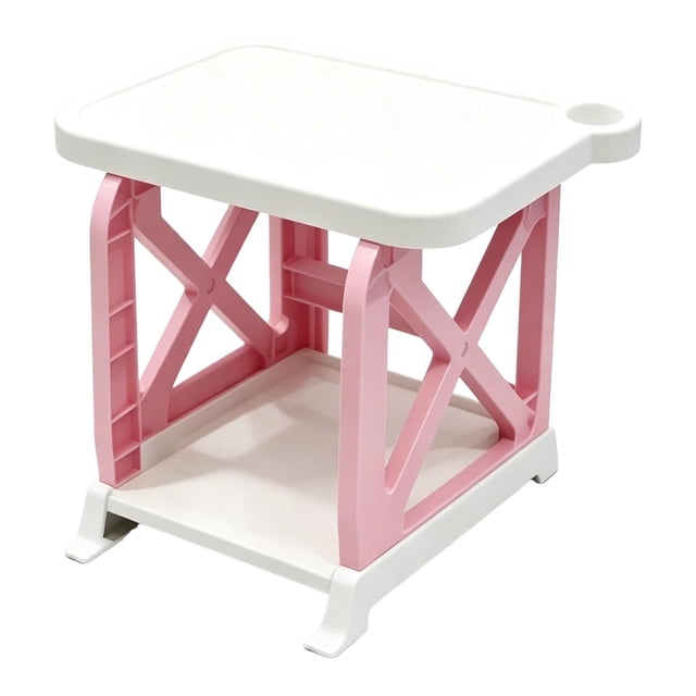 Mesa para impresora de 2 niveles con estante de almacenamiento. Elegante soporte de escritorio para impresora, ideal para el hogar, oficina o el