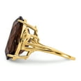 thumbnail image 4 of Primal Gold 10 Karat Yellow Gold Smoky Quartz Ring, 4 of 7