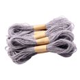 thumbnail image 4 of 10 paquetes de para decoración para hogar, papel de , manualidades de bricolaje, x 10 m gris BLESIY Cuerda de cuerda de yute, 4 of 5