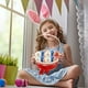 thumbnail image 5 of Cesta de Pascua CLLC, Cesta grande de conejito de Pascua, Cesta de Pascua de cuerda de algodón tejida con forma de huevo para bebés, ideal para niñas, niños, bebés y niños pequeños. Cesta de Pascua p, 5 of 7