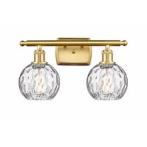 Innovations Lighting - Athens Water Glass - 2 Light Bath Vanity In Industrial