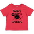 thumbnail image 3 of Inktastic Valentine's Day Papa's Lovebug Boys or Girls Baby T-Shirt, 3 of 5