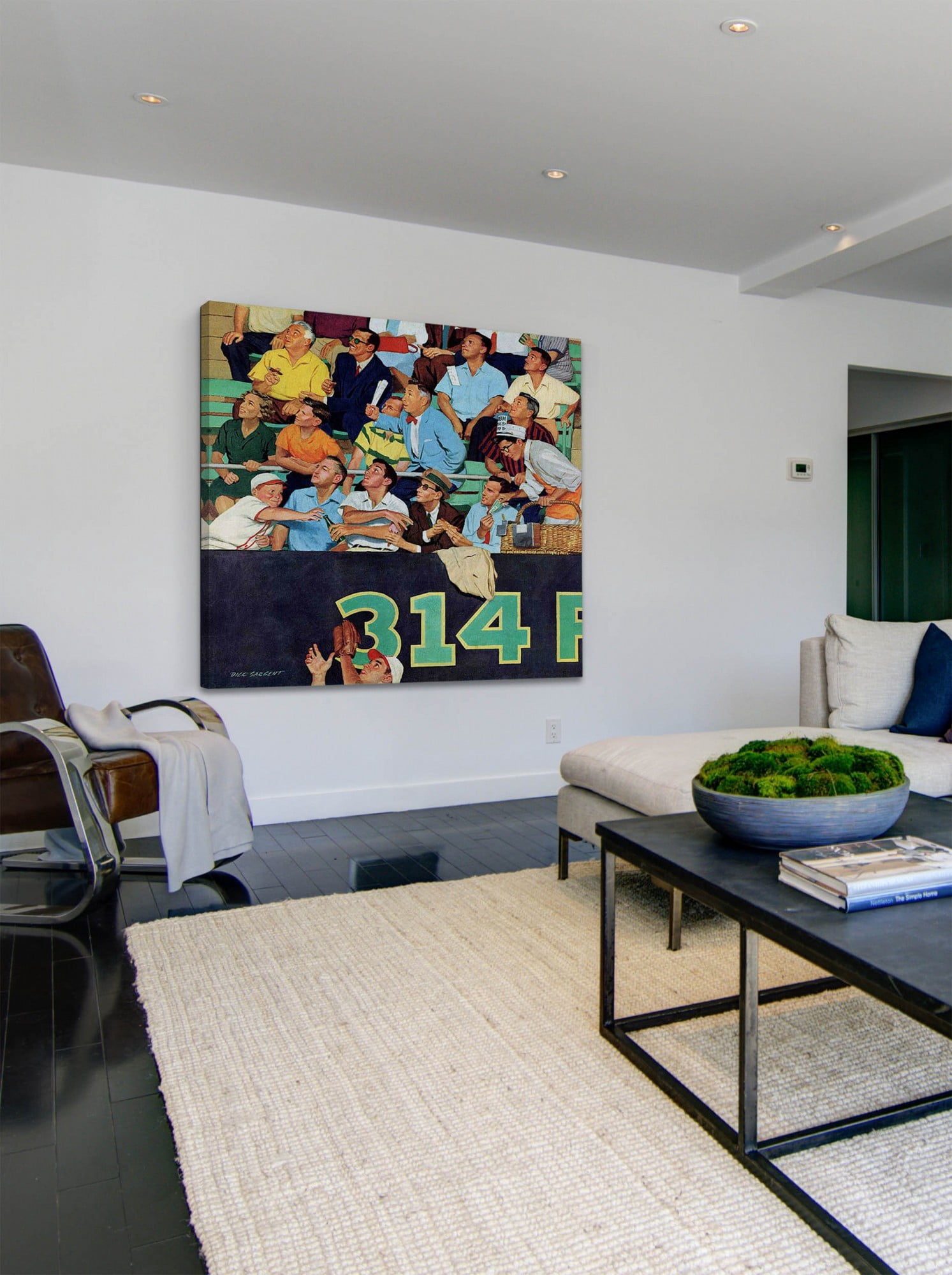 Marmont Hill No Time for a Hotdog by Richard Sargent Painting Print on Canvas