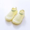 thumbnail image 2 of Siilsaa Baby Boy Girl Shoes Sock Shoes Sandals Barefoot Kids Mesh Breathable Sneakers Shoes for Walking Running Yellow,5.5, 2 of 4