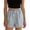 #01 Blue 【Mix, Match & Rotate: Stock Up on Daily Colors】, variant on Women's Lightweight Soft Casual Summer Shorts with Pockets, Elastic Waist Drawstring Comfort Fit, Solid Color Easy Care, Beach Outdoor Travel Athletic Work | UKHCCC,Blue L