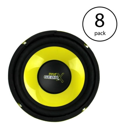 Pyle PLG64 6.5 Inch 300 Watt Car Mid Bass Subwoofer Sub Power Speaker (8 (Best Sub Under 300)