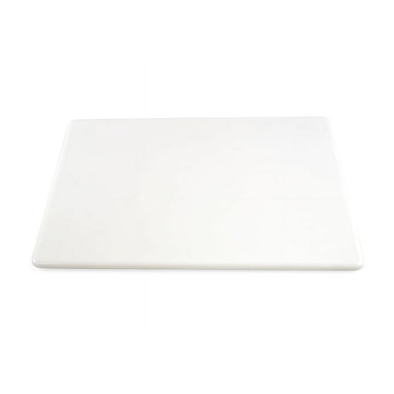 CUTTING BOARD 18x24 WHITE 1/2 THICK PLASTIC (EA)