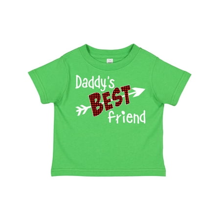 

Inktastic Daddy s Best Friend- Arrow and Plaid Letters Gift Toddler Boy or Toddler Girl T-Shirt