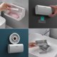thumbnail image 5 of Jabonera con caja de drenaje Soporte de jabón de ducha montado en la pared Baño Bañera Jabonera Caja de jabón autoadhesiva Bandeja de caja de jabón Fregadero de cocina Caja de jabón yeacher estándar, 5 of 6