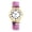 B, variant on Stretch Band Watch for Women: Bohemia Flower Easy Reader Elastic Band Watch Large Face Big Number Analog Quartz Bracelet Watch Expansion Band Wristwatch