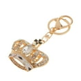 thumbnail image 7 of hengtong 4xCrystal Key Charm Pendant Bag Key Chain Keychain Crown White, 7 of 7