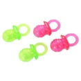 thumbnail image 3 of Flmtop 2Pcs Dog Toy TPR Pacifier Grinding Teeth Molar Reducing Pressure Pet Supplies Rose Red, 3 of 8