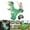 Green, variant on Inflatable Remote Control Dinosaur Toy with 2.4G RC, 360° Rotation & Music for Outdoor Holiday Decor