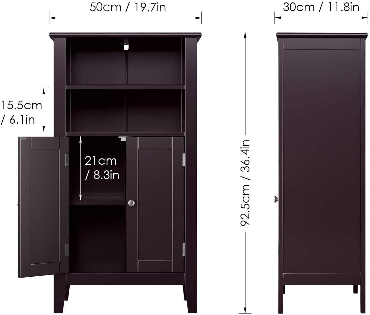 Maison Two-Tier Bathroom Shelf  Bathroom shelves, Shelves, Unique cabinets