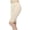 Beige, variant on Staron Women's High Waist Leggings Briefs Casual Lace Shorts Solid Color Stretchy Elastic Waist Control, White 2XL